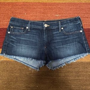 True Religion shortys size 32
